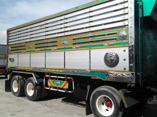 ขาย HINO PROFIA 335 แรง พ่วงแม่ลูก กระบะเนียมคอกเกษตรดั๊ม