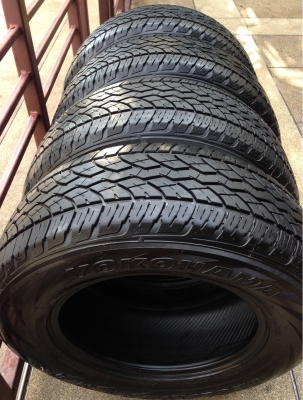 ยาง Yokohama 265 65 17 ปี14 ดอกเต็ม ใช้กันยาว ยาง Yokohama 265 65 17 ปี14 ดอกเต็ม ใช้กันยาว