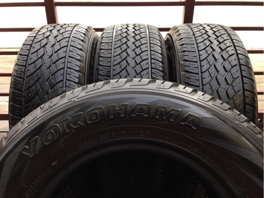 ยาง Yokohama 265 65 17 ปี14 ดอกเต็ม ใช้กันยาว ยาง Yokohama 265 65 17 ปี14 ดอกเต็ม ใช้กันยาว