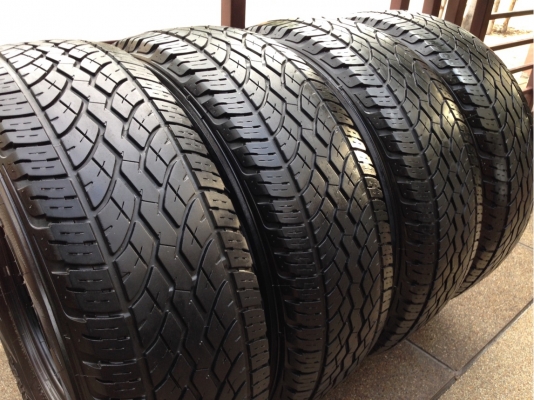 ยาง Yokohama 265 70 16 ปลายปี12 ดอกคม เนื้อนิ่มๆ