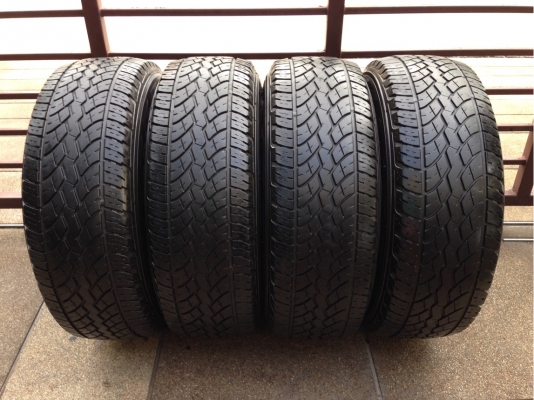 ยาง Yokohama 265 70 16 ปลายปี12 ดอกคม เนื้อนิ่มๆ