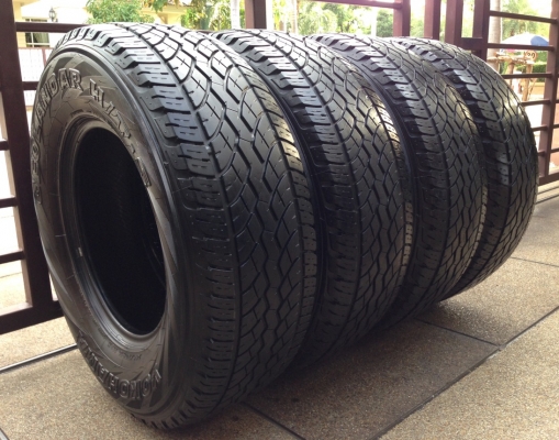 ยาง Yokohama 265 70 16 ปลายปี12 ดอกคม เนื้อนิ่มๆ