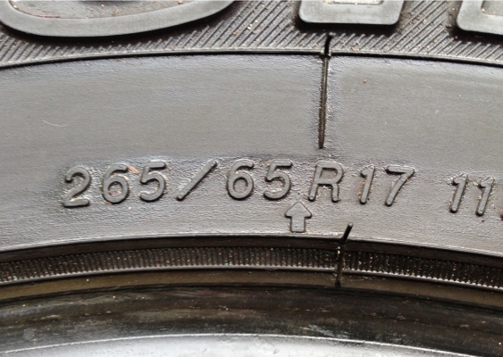 ยาง All Yokohama 265 65 17 ดอกเต็ม ใช้กันยาวๆ