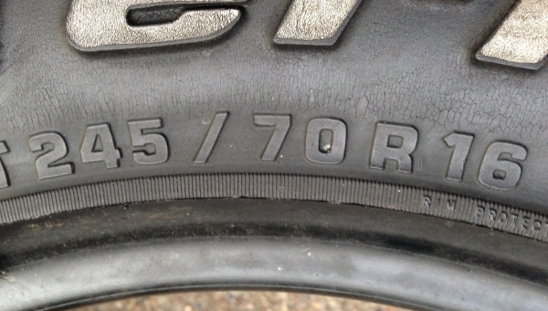 ยาง All BF goodrich 245 70 16 ดอกเยอะ ราคาไม่แพง