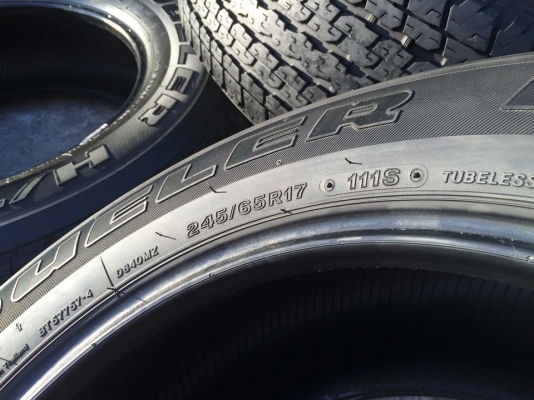 Bridgestone Dueler H/T840 ขนาด 245 65 r17