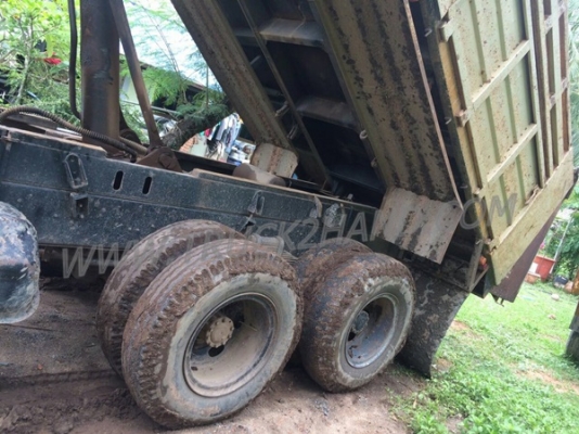 รถบรรทุก 10 ล้อดัมพ์ ยี่ห้อ HINO รุ่น FM3HNLA  เลขเครื่อง HO7D-A  ขนาด 190 แรงม้า