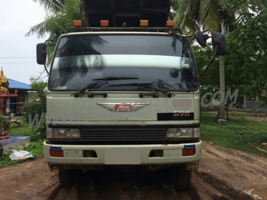 รถบรรทุก 10 ล้อดัมพ์ ยี่ห้อ HINO รุ่น FM3HNLA  เลขเครื่อง HO7D-A  ขนาด 190 แรงม้า