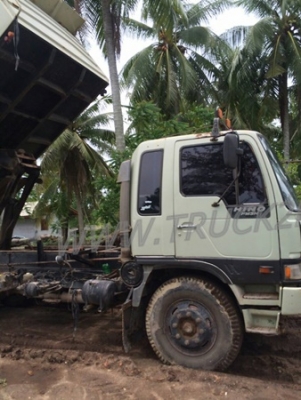 รถบรรทุก 10 ล้อดัมพ์ ยี่ห้อ HINO รุ่น FM3HNLA  เลขเครื่อง HO7D-A  ขนาด 190 แรงม้า