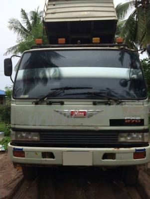 รถบรรทุก 10 ล้อดัมพ์ ยี่ห้อ HINO รุ่น FM3HNLA  เลขเครื่อง HO7D-A  ขนาด 190 แรงม้า
