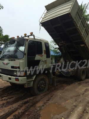 รถบรรทุก 10 ล้อดัมพ์ ยี่ห้อ HINO รุ่น FM3HNLA  เลขเครื่อง HO7D-A  ขนาด 190 แรงม้า