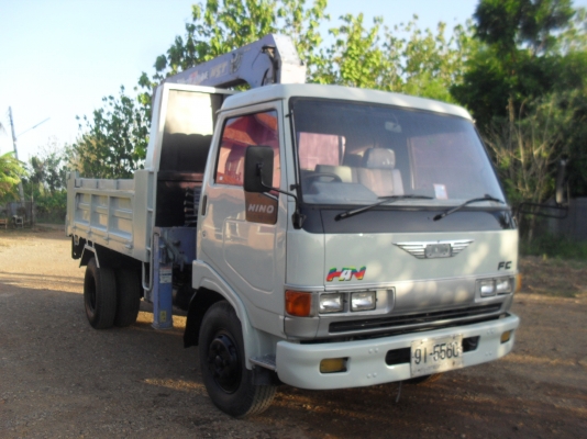 HINO FC2W 120 แรง ดั๊มพร้อมกับติดเครน TADANO 3.6 ตัน 4 ปลอก สวยๆครับ สนใจติดต่อ 089-8503558 เอ็กซ์ครับ