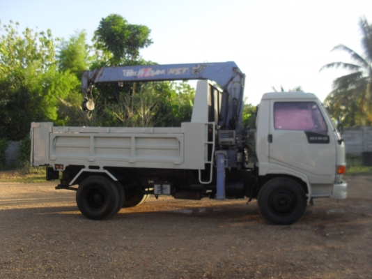 HINO FC2W 120 แรง ดั๊มพร้อมกับติดเครน TADANO 3.6 ตัน 4 ปลอก สวยๆครับ สนใจติดต่อ 089-8503558 เอ็กซ์ครับ