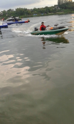 เรือเบส16ฟุต เครื่อง55แรงมีทริมไฟฟ้า