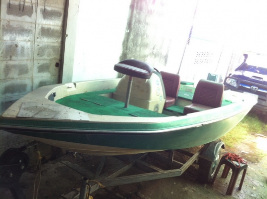 เรือเบส16ฟุต เครื่อง55แรงมีทริมไฟฟ้า