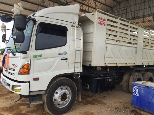 ขายดาวน์...251 แรง HINO FM8JNLD-13084 ปี57..ไมล์แค่36000กิโล..รถบรรทุกพืชผลการเกษตร..