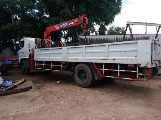 ขายครับ ฮีโน่ MACA220แรงเครน5T UNIC ท้องV6 เหลี่ยม 4ปลอก 3ชัก ยาว640 เอกสาร พร้อมโอนครับ ขายครับ ฮีโน่ MACA220แรงเครน5T UNIC ท้องV6 เหลี่ยม 4ปลอก 3ชัก ยาว640 เอกสาร พร้อมโอนครับ