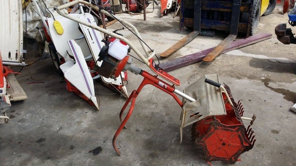 นำเข้าจากญี่ปุ่น เครื่องกำจัดวัชพืชในร่องข้าว 2 แถว MA3(2) เก่าญี่ปุ่น สภาพดี เครื่องพร้อมใช้งาน