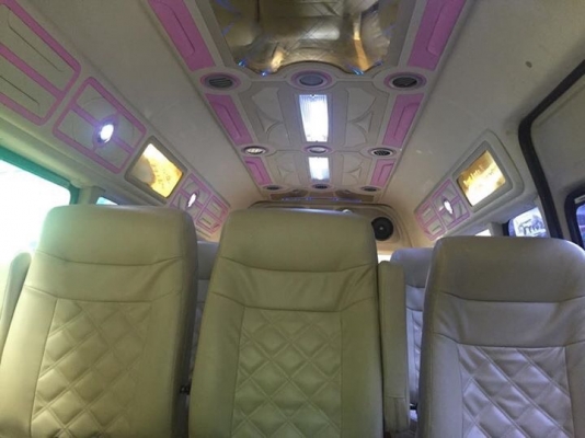 ขายรถตู้ดีเซล2.5ปี08 แต่งวีไอพีเบาะสามแถวโทร0877758887นางเบสท์รถตู้ท่าพระ