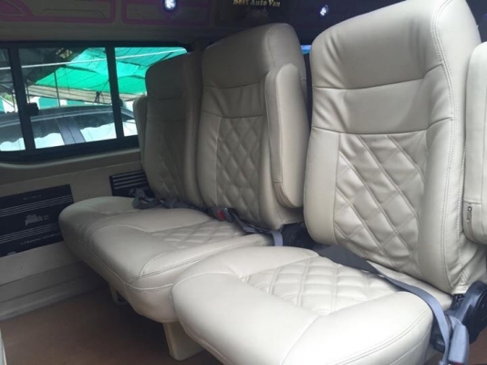 ขายรถตู้ดีเซล2.5ปี08 แต่งวีไอพีเบาะสามแถวโทร0877758887นางเบสท์รถตู้ท่าพระ