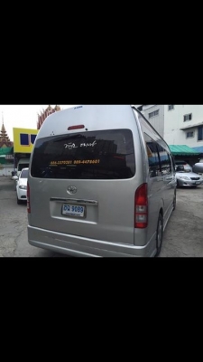 ขายรถตู้ดีเซล2.5ปี08 แต่งวีไอพีเบาะสามแถวโทร0877758887นางเบสท์รถตู้ท่าพระ