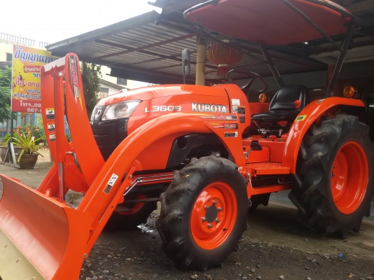 ปัญญาแทรคเตอร์..จัดมาให้ครับ ด่วน!!!คูโบต้า L3608 พร้อมใบมีดคานโค้งSD160 พร้อมโรตาลี่.