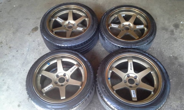 ขาย te37 ก้านตรง  18" 9.5*10.5