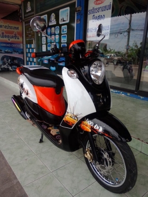 Fino รถปี54 สีดำส้มขาว เครื่องดีเดิมๆสวยๆ พร้อมเล่ม ราคาถูกครับ Fino รถปี54 สีดำส้มขาว เครื่องดีเดิมๆสวยๆ พร้อมเล่ม ราคาถูกครับ