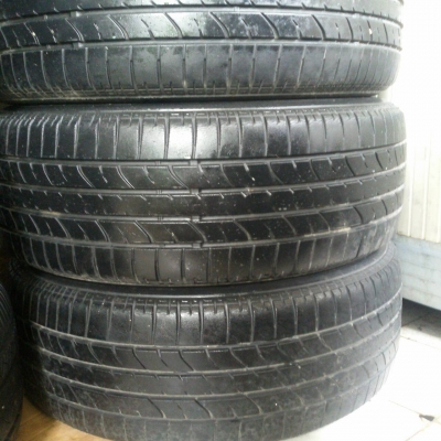 ล้อ TOYOTA ขอบ 16 5รู 100 พร้อมยาง bridgestone 205 55 16 ชุดล่ะ 6500
