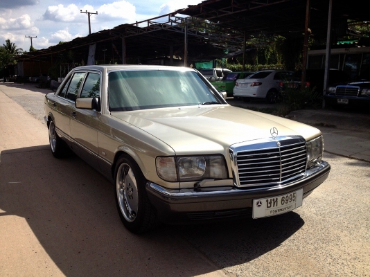 Benz W126 500sel 1992 Topสุด 2JZvvti LPG หัวฉีด หม้อน้ำอลูมิเนียม แม็กนอกขอบ19 แนว VIP ตัวถังสวยไม่มีชน น้ำไม่ท่วม ดูแลอย่างดี เครื่องเสียงชุดใหญ่เต็มระบบ