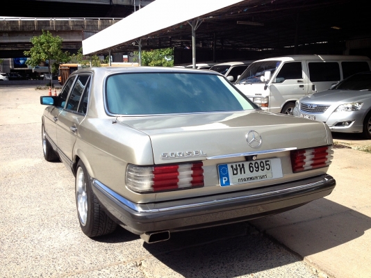 Benz W126 500sel 1992 Topสุด 2JZvvti LPG หัวฉีด หม้อน้ำอลูมิเนียม แม็กนอกขอบ19 แนว VIP ตัวถังสวยไม่มีชน น้ำไม่ท่วม ดูแลอย่างดี เครื่องเสียงชุดใหญ่เต็มระบบ