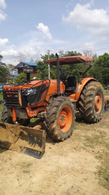 ขายรถไถนา Kubota M9540 มีผานหน้าหลัง  780.2ซม. รถปี56