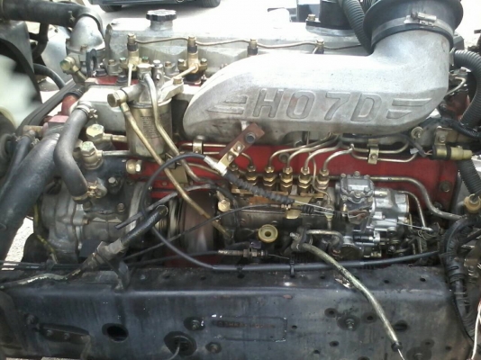 ขายรถ6ล้อHINOสิงห์ไฮเทค195แรงติดเครน3ตันพร้อมกระบะ สไลด์