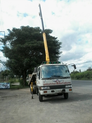 ขายรถ6ล้อHINOสิงห์ไฮเทค195แรงติดเครน3ตันพร้อมกระบะ สไลด์