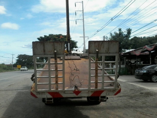 ขายรถ6ล้อHINOสิงห์ไฮเทค195แรงติดเครน3ตันพร้อมกระบะ สไลด์