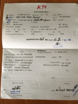 รถหกล้อนิสสัน บรรทุกแบคโฮ80 ลดราคาเหลือ 140,000 บาท