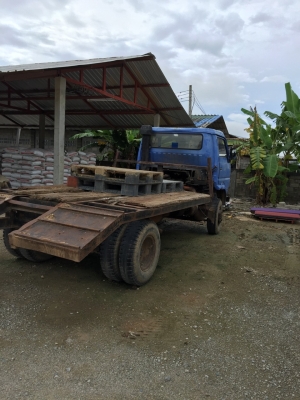 รถหกล้อนิสสัน บรรทุกแบคโฮ80 ลดราคาเหลือ 140,000 บาท