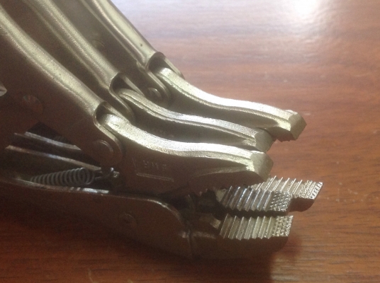 ขายคีมล็อค Vintage Petersen Vise Grip 5WR สามแบบ สามรุ่นสวยๆ ขายตัวละ