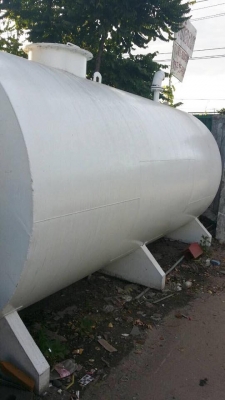 ถังน้ำมัน 12000 ลิตร สวยๆ ทำสีใหม่กิ้ง มาจัดไปด่วนเลยครับ (ร้านวินิตร ลาดหลุมแก้ว)