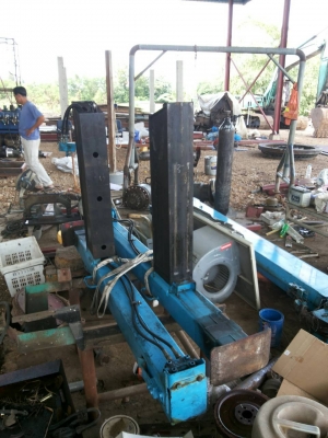 ขายเครนติดรถบรรทุก TADANO -3ตัน สีฟ้า