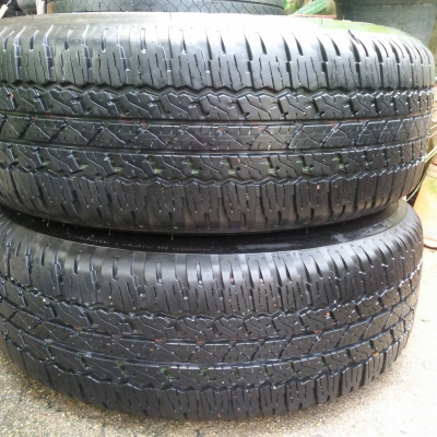 ล้อ REVO ขอบ 17 พร้อมยาง bridgestone 265 65 17 ชุดล่ะ 24500