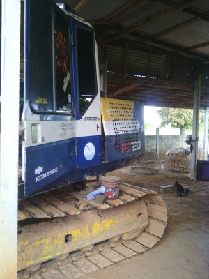 ขายแบ็คโฮ โคมัทสุ PC120 ระบบไฟฟ้ายังสมบูรณ์ สภาพพร้อมใช้งาน