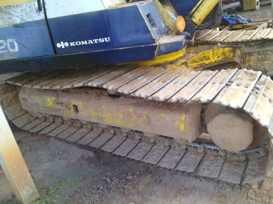 ขายแบ็คโฮ โคมัทสุ PC120 ระบบไฟฟ้ายังสมบูรณ์ สภาพพร้อมใช้งาน