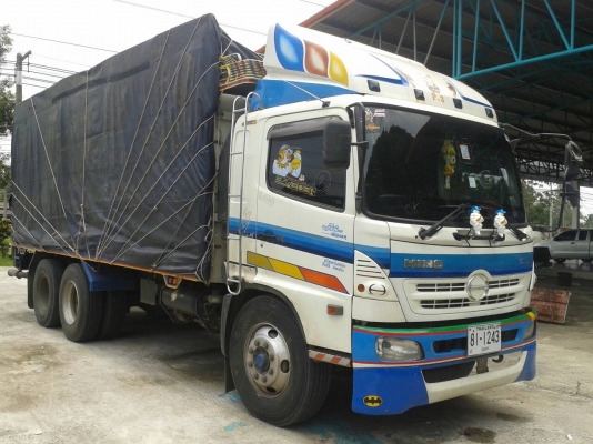 ขาย HINO MEGA500 220แรงม้า 10ล้อ กระบะบบรรทุกสภาพเดิมสวยพร้อมใช้งาน