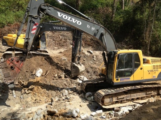 ขายรถขุด Volvo 210 Blc ขายรถขุด Volvo 210 Blc