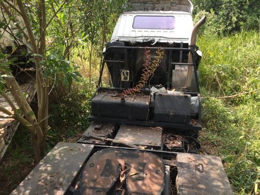 รถแค่เครื่องดับกลางทาง...10ล้อหัวลาก2เพลา..มิตซูฯFN527M-TF2278..เครื่องพังงอย่างเดียว เล่มพร้อมโอน ม.79ไว้ เครื่อง PO9