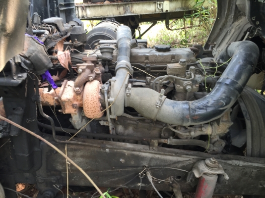 รถแค่เครื่องดับกลางทาง...10ล้อหัวลาก2เพลา..มิตซูฯFN527M-TF2278..เครื่องพังงอย่างเดียว เล่มพร้อมโอน ม.79ไว้ เครื่อง PO9