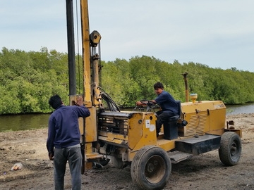 ขาย- รถทุบถนน ตอกพื้น คอนกรีต ARROW 7655 เครื่องดีเซล 4 สูบ เก่าญี่ปุ่น