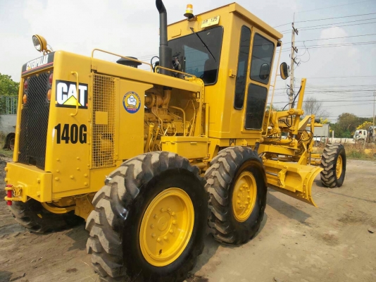 รถเกรด CAT 140G 72V-4860 เครื่องไดเร็ค U.S.A. เอกสารเล่มทะเบียน