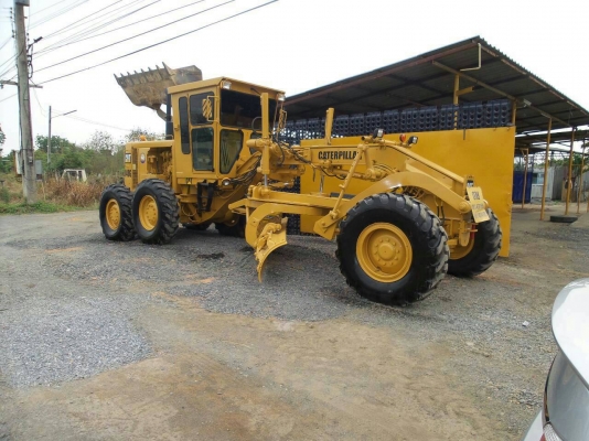 รถเกรด CAT 140G 72V-4860 เครื่องไดเร็ค U.S.A. เอกสารเล่มทะเบียน