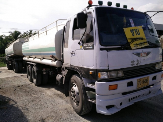 ขายพ่วง HINO FM 3M, 2เพลา, 245แรง บรรทุกน้ำมัน
